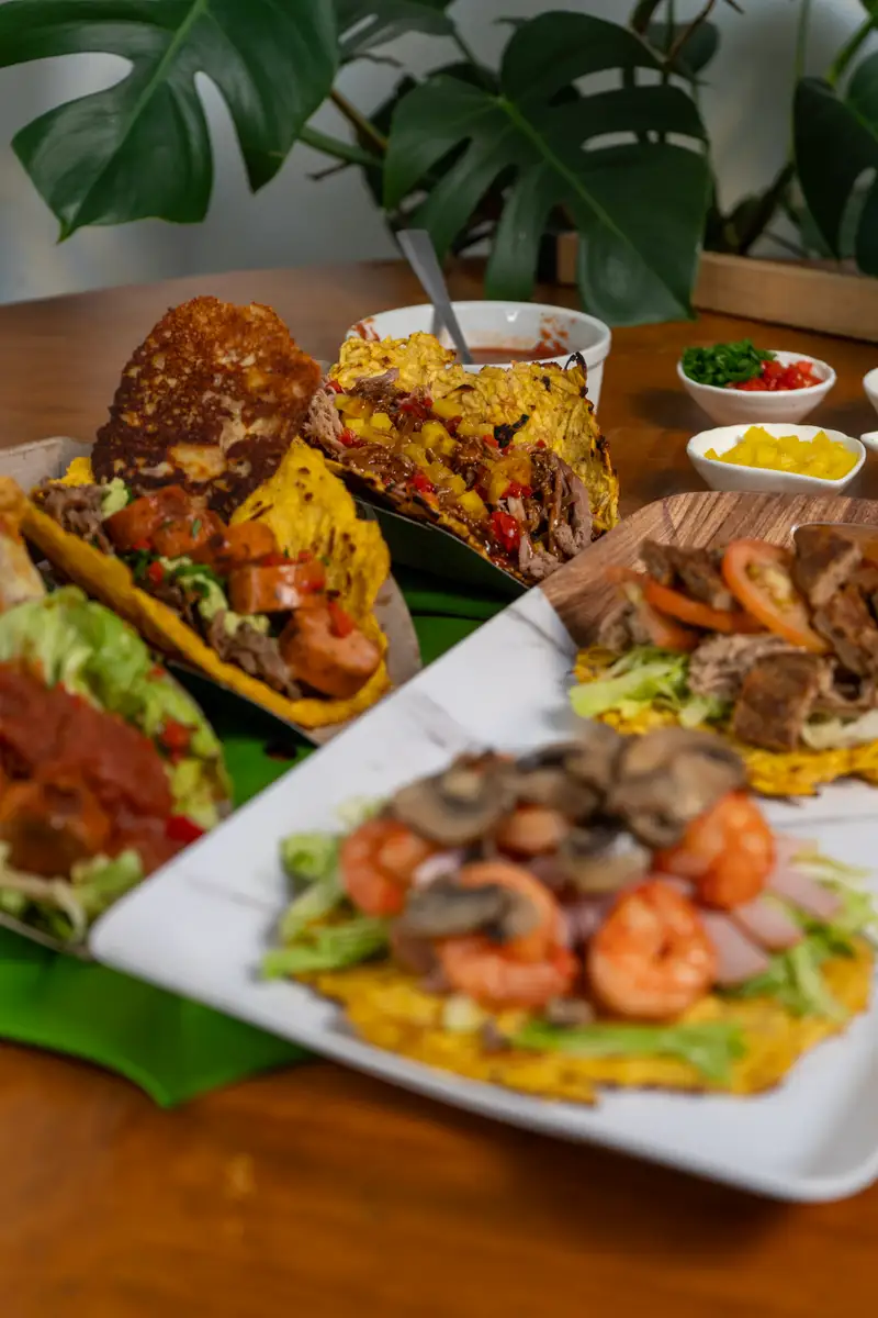 Variedad de platanadas